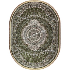 Восточный Овальный Ковер Медальон Дизайн 28760
