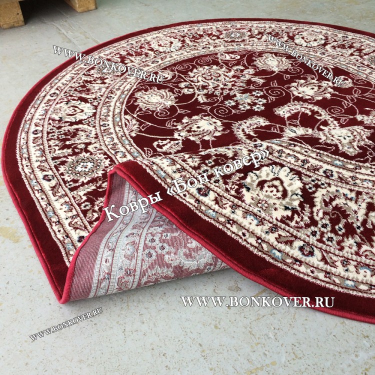 Турецкий Ковер Для Гостиной Дизайн 80 Красный Овал