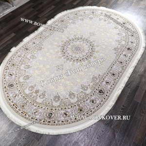 Персидский Ковер Для Гостиной Дизайн 29694 New NN Овал